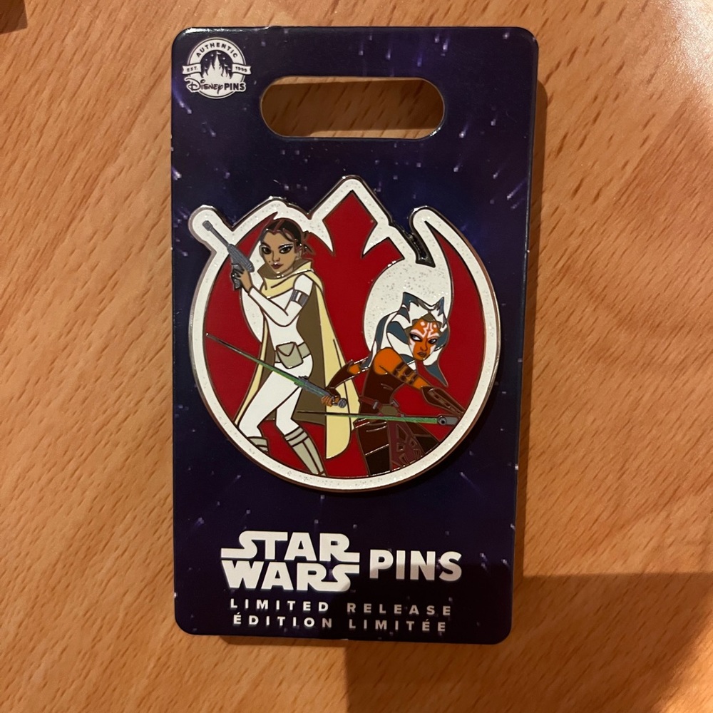 Disney Padmae and Ahsoka Tano Star Wars Limited Edition Pin